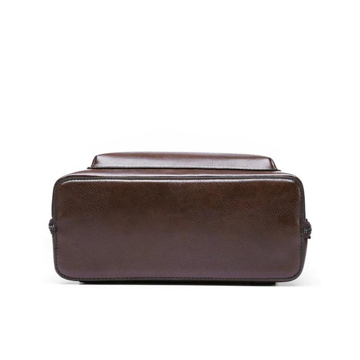 Sleek Classic Double-Zip Backpack