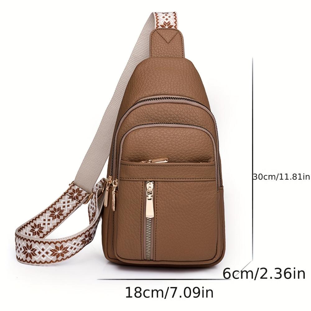 Vintage Hazel Chest Crossbody Bag