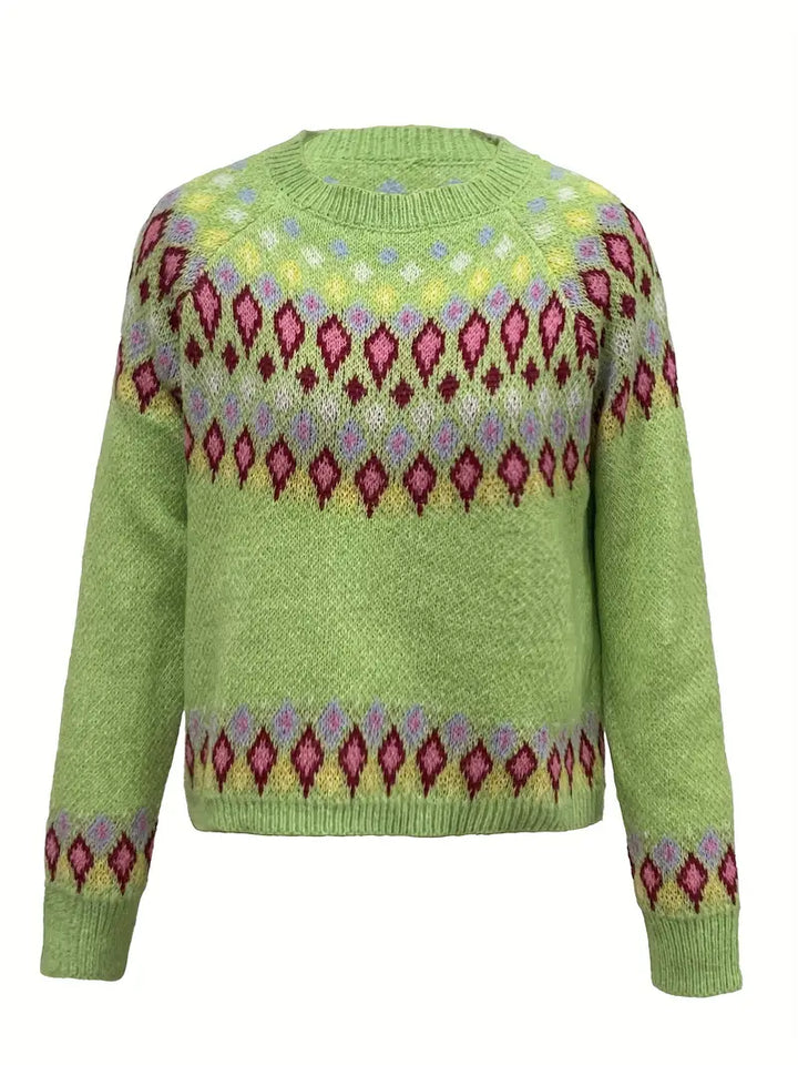 Mia | Vintage-Inspired Island Sweater