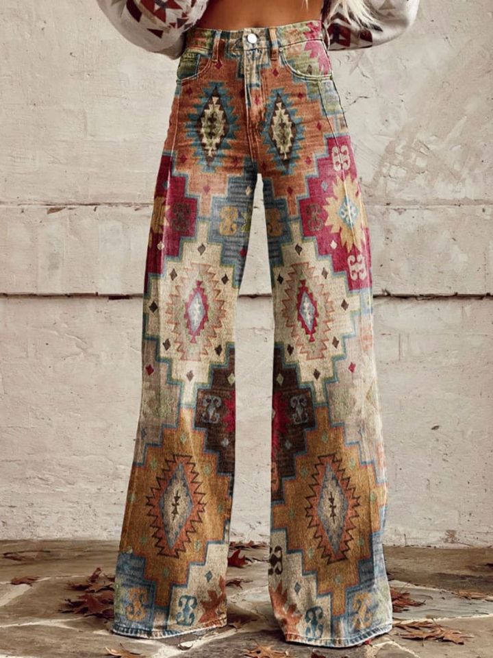 ALDINA | Vintage-Inspired Boho Baggy Trousers