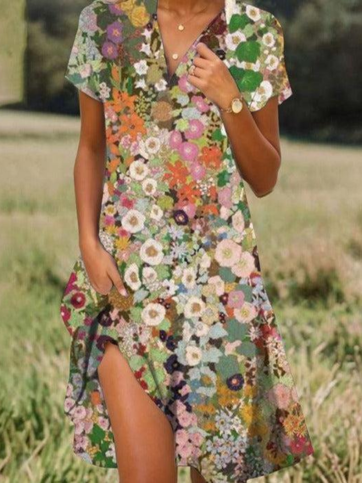 Clarinda™ | Casual Countryside Summer Dress