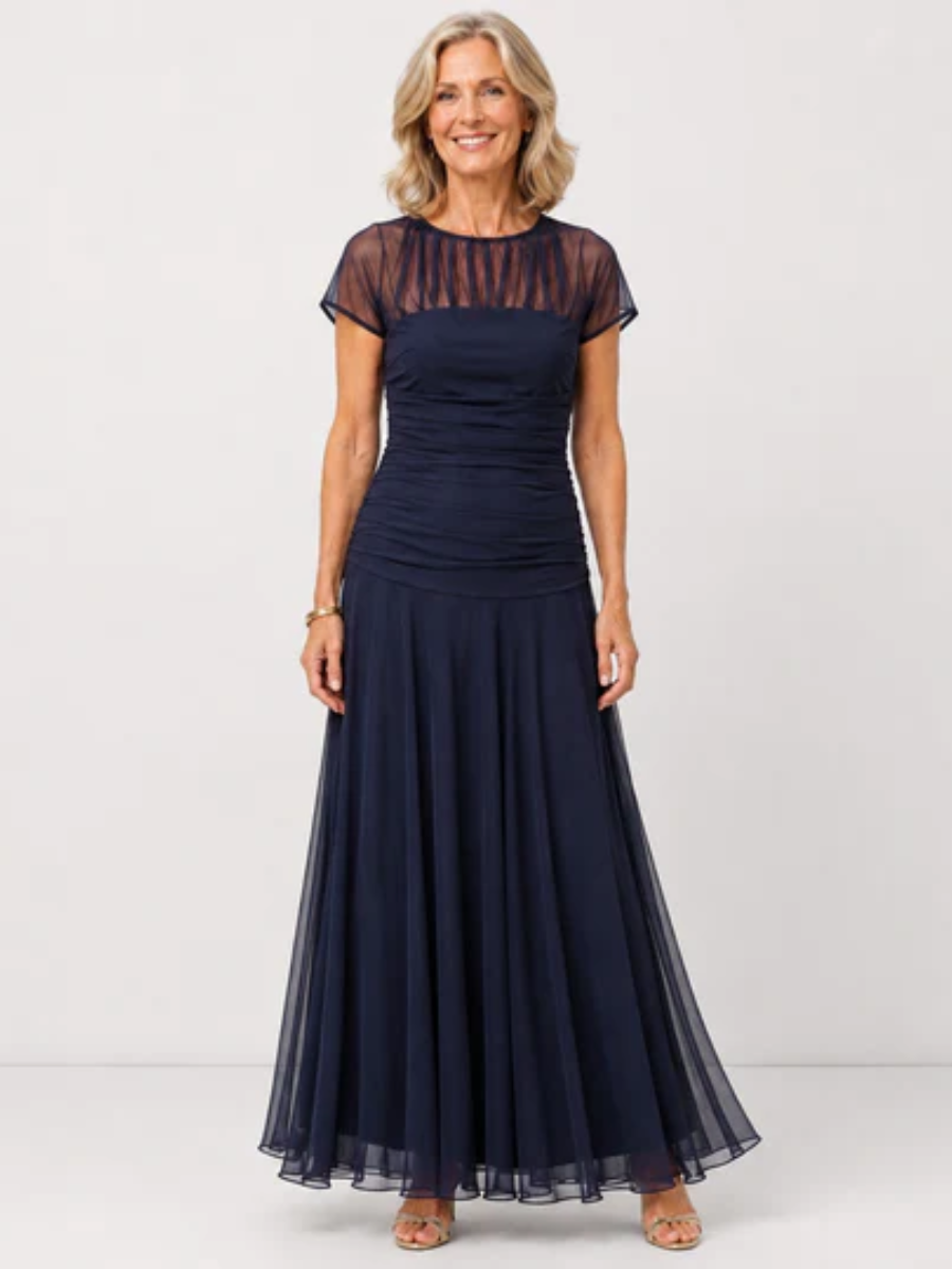 Laurine™ | Elegant chiffon dress