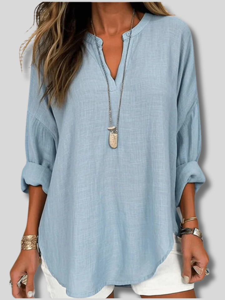 Lenara | Flowy Elegant Beach Shirt