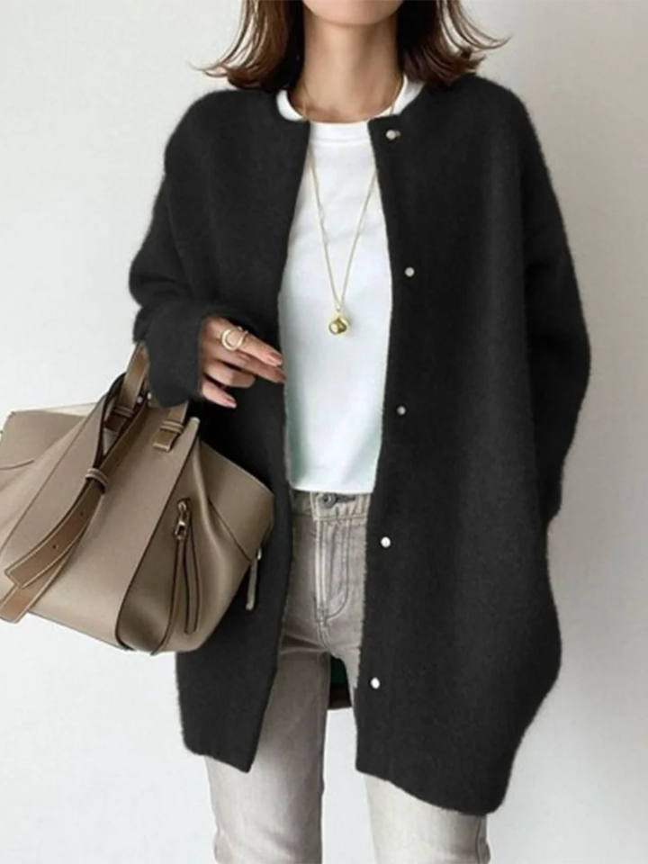 Thalassa™ | Soft Everyday Round Neck Cardigan
