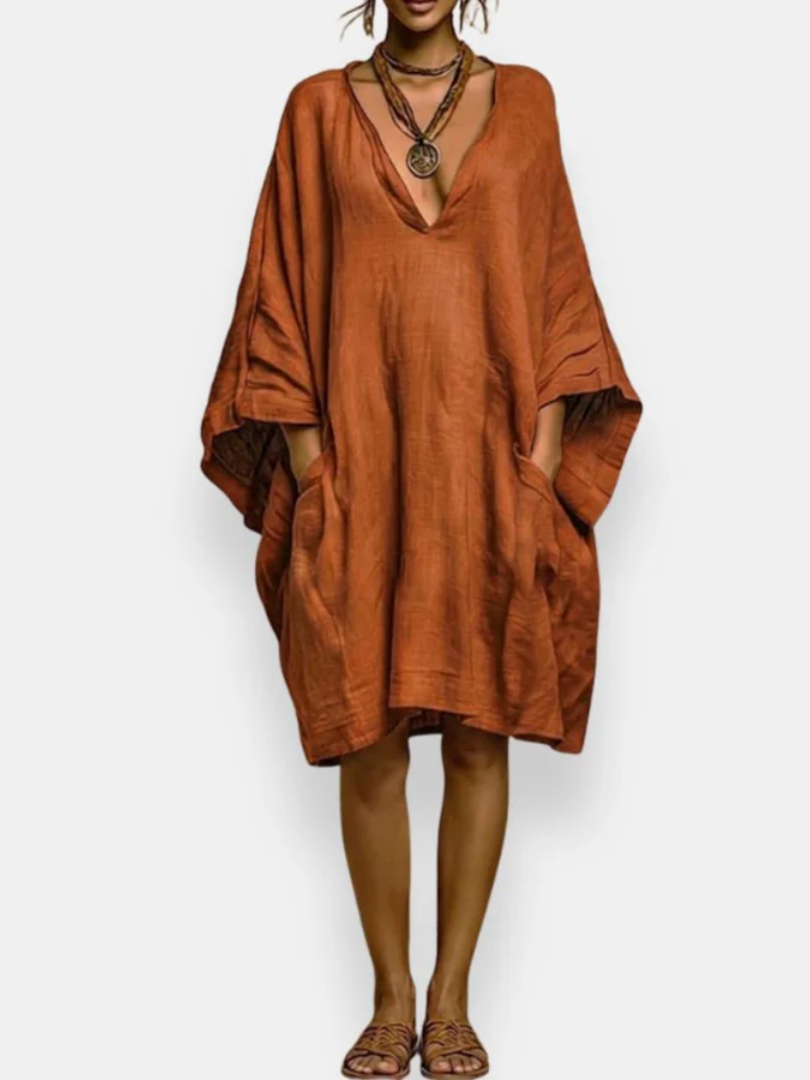 Dariane™ | Oversized Low-Cut Dress