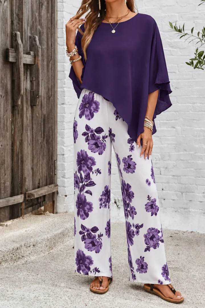 Diane™ |  Comfortable Elastic Waist Two-Piece Set