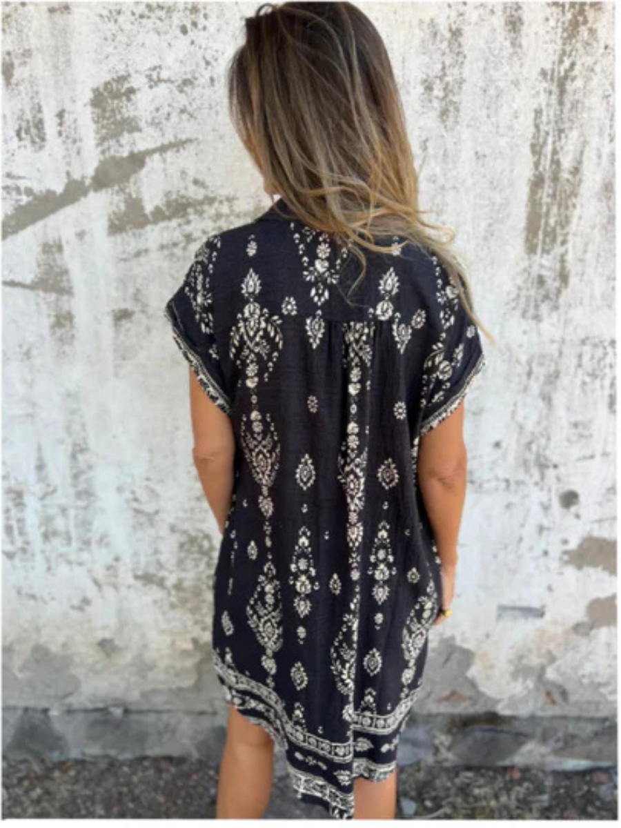 Emmeline™ | Printed Pocket Dress