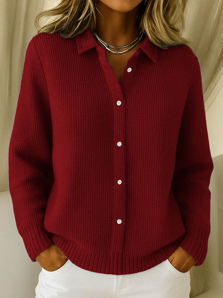Clarissa™ | Cozy Everyday Button Front Cardigan