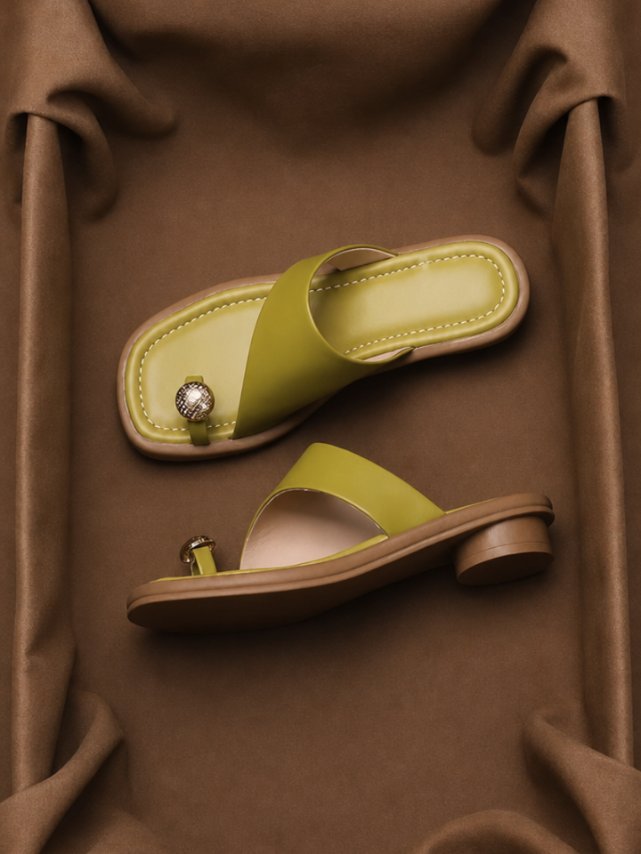 Daisy Leather Sandals