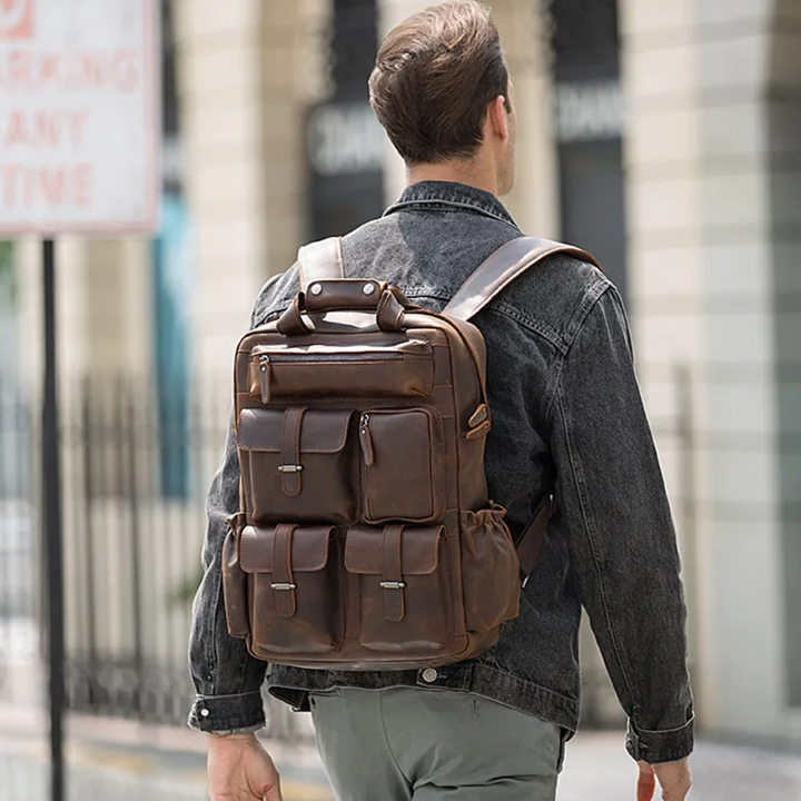 Kevin - Premium Horsehide Laptop Backpack