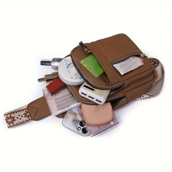 Vintage Hazel Chest Crossbody Bag
