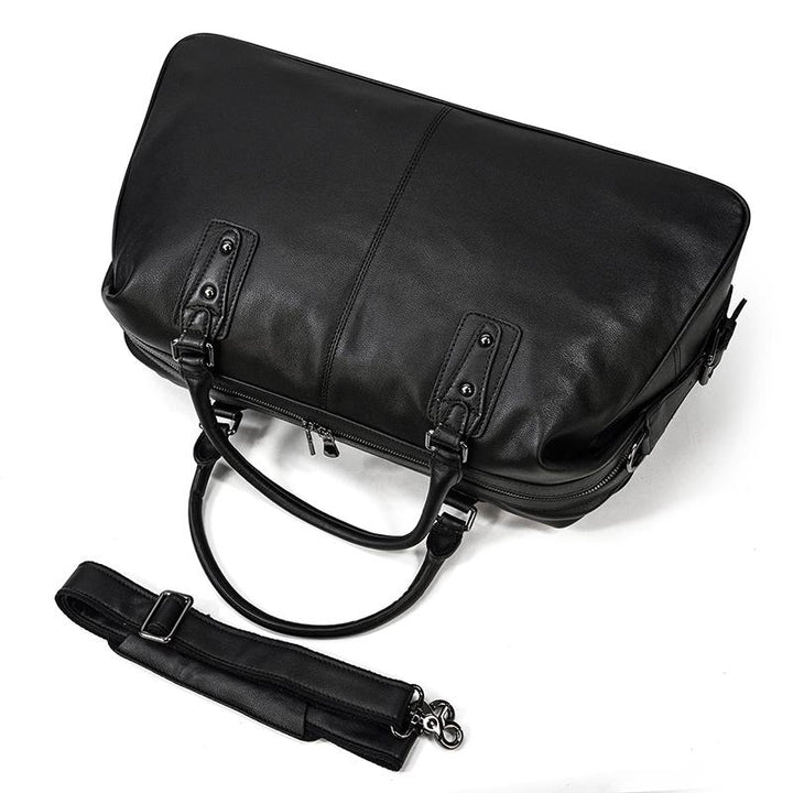 Justin - Luxurious Soft Cowhide Leather Travel Bag