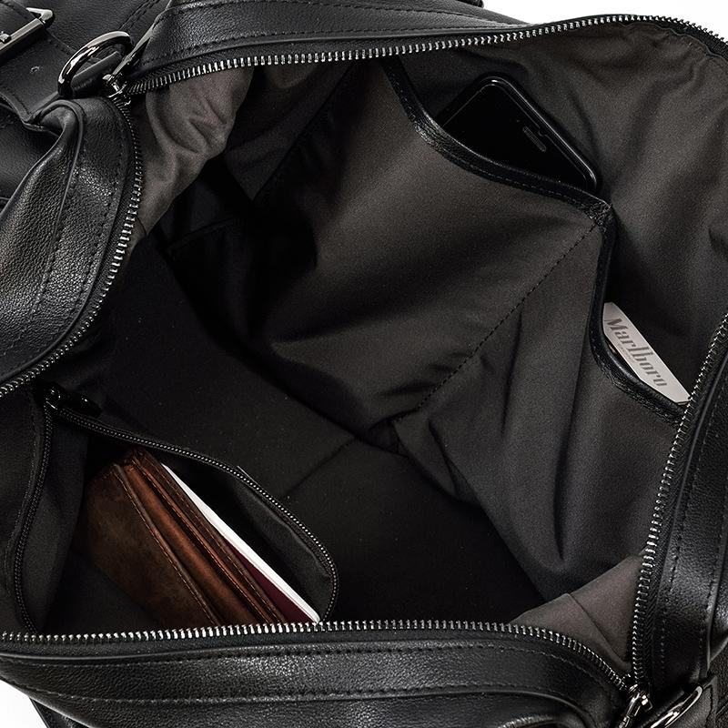 Justin - Luxurious Soft Cowhide Leather Travel Bag