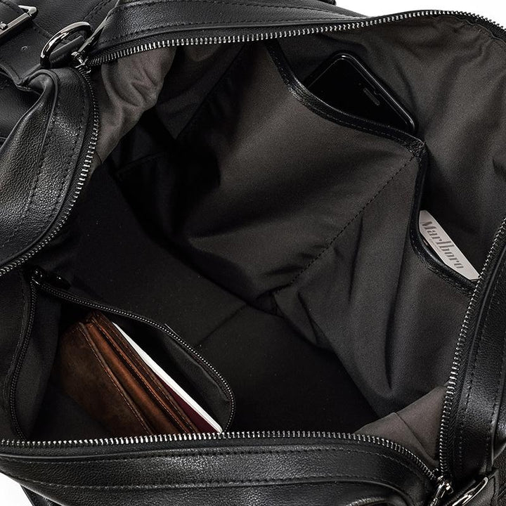 Justin - Luxurious Soft Cowhide Leather Travel Bag