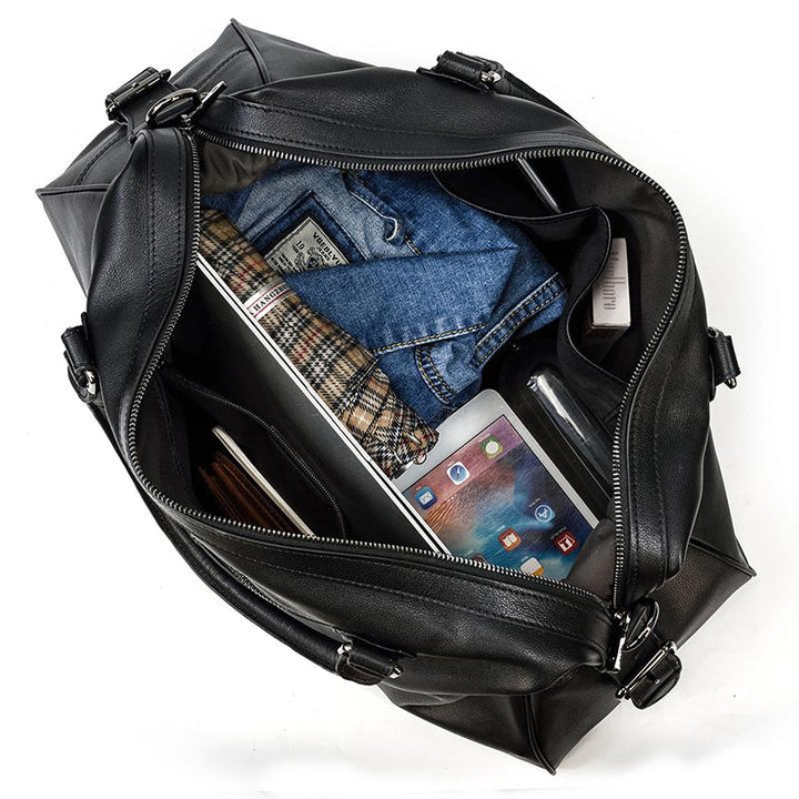 Justin - Luxurious Soft Cowhide Leather Travel Tote