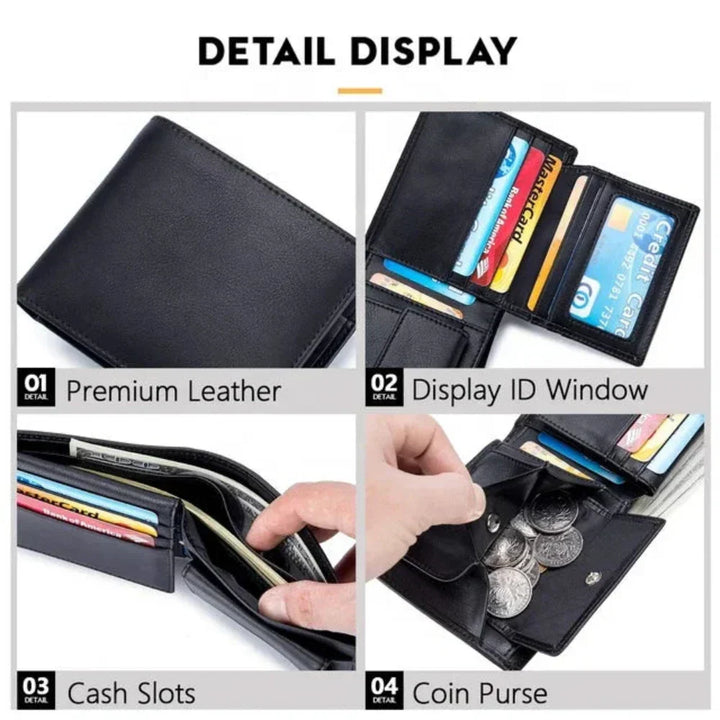 Atlas Slim RFID-Blocking Wallet