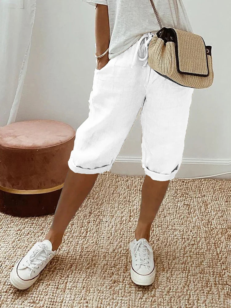 Grace | Linen Women's Shorts
