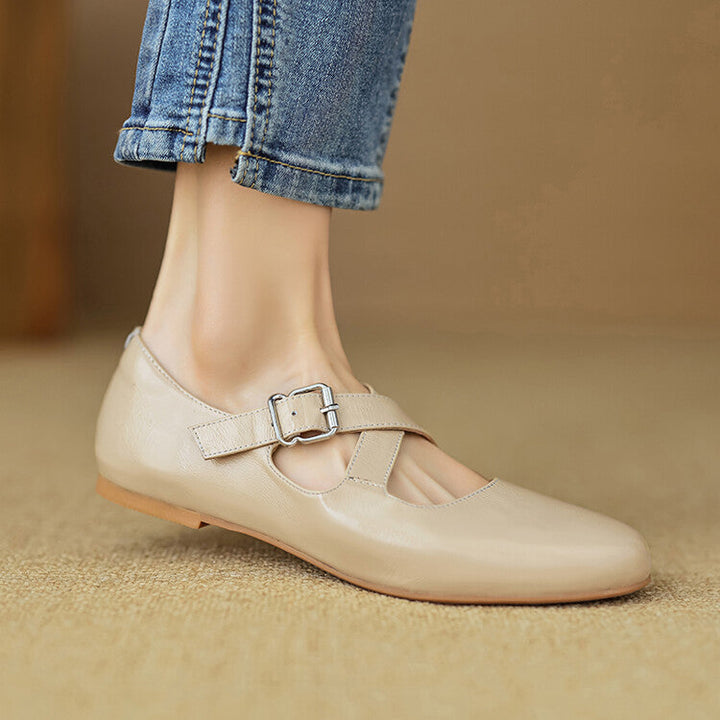 Nyra Genuine Leather Shoes