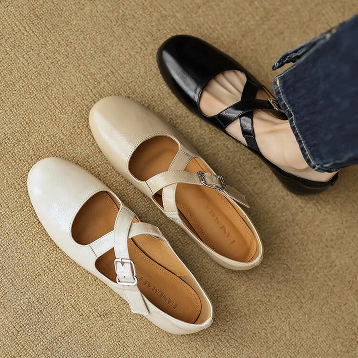 Nyra Genuine Leather Shoes