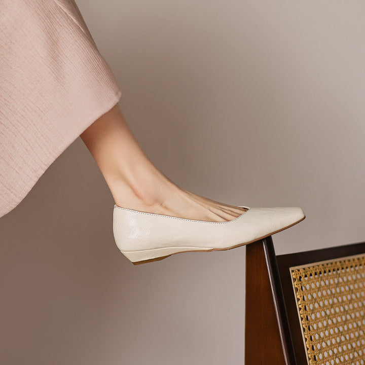 Milan Genuine Leather Flats
