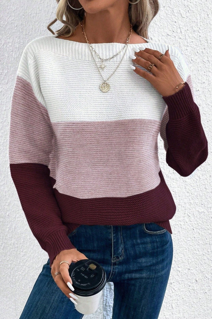 Soria Cozy Mixed Wool Sweater - Easygoing Fit