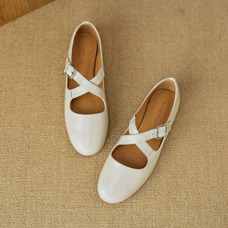 Nyra Genuine Leather Shoes