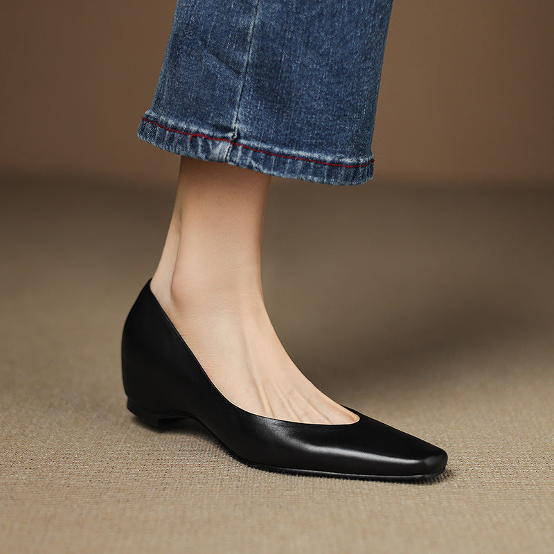 Oren Genuine Leather Flats