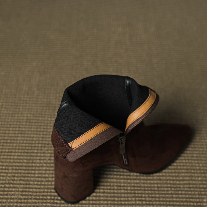 Alora Genuine Suede Boots