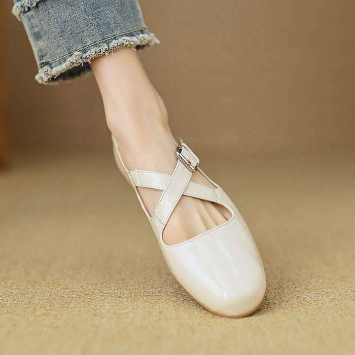 Nyra Genuine Leather Shoes