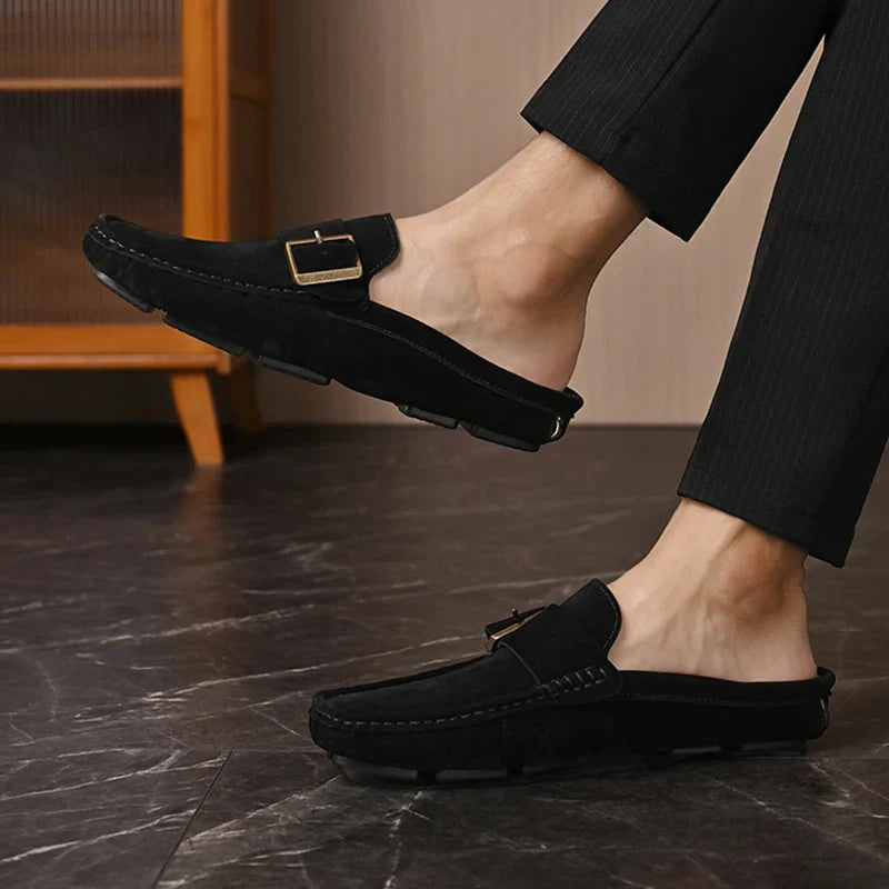 Zayden Suede Mules