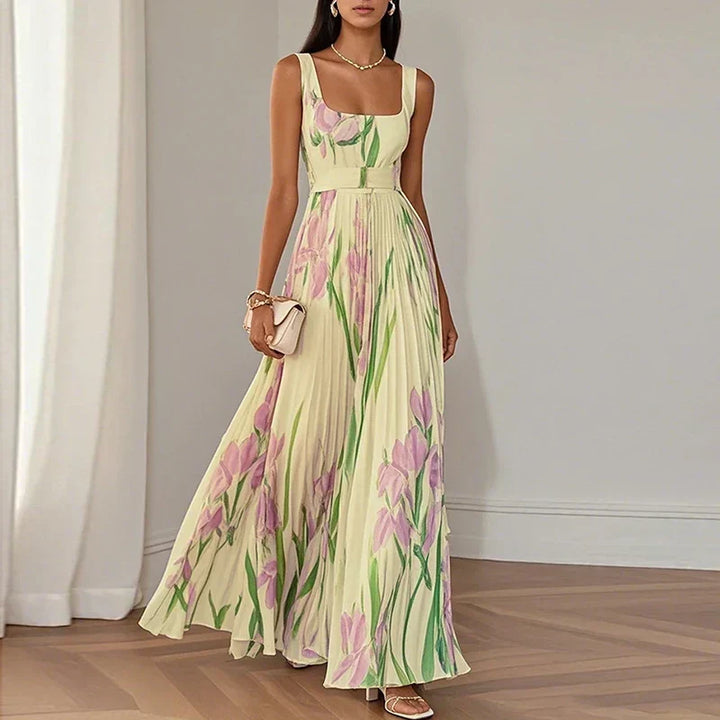 Oriah | Floral Maxi A-Line Dress