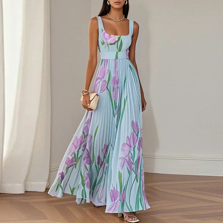 Oriah | Floral Maxi A-Line Dress