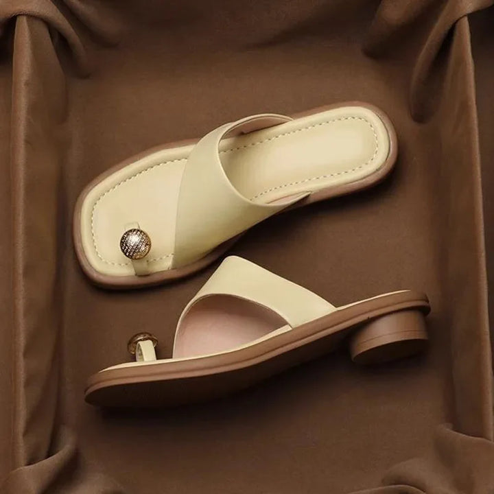 Daisy Leather Sandals