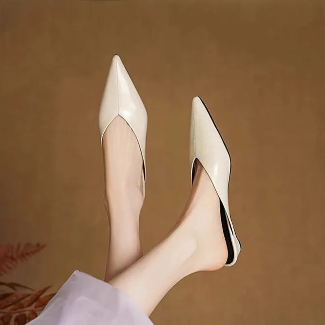 Eneva Leather Mules