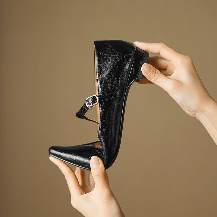 Ivra Genuine Leather Flats