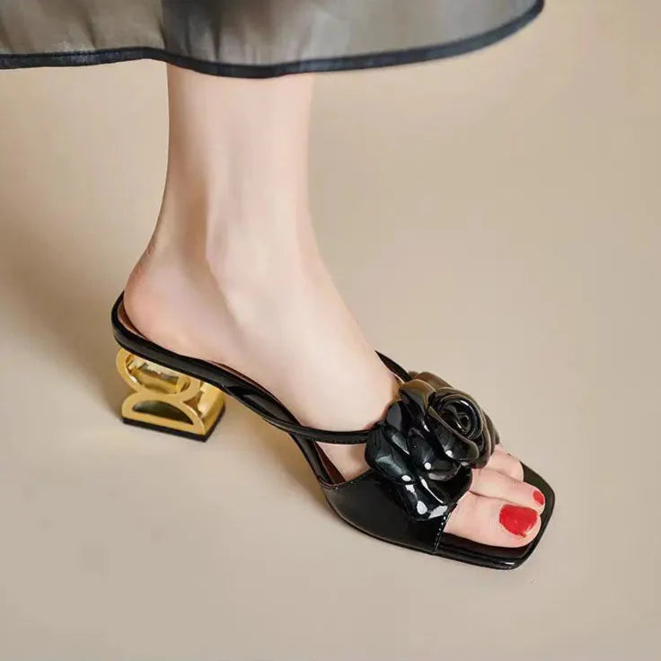 Rosette Heels