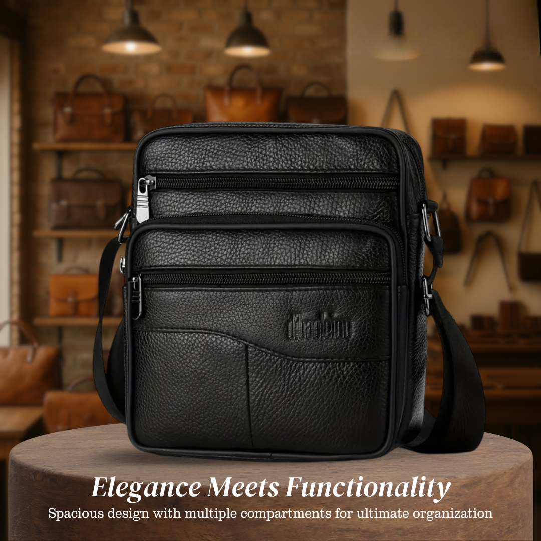 Carter - Men's Leather Versatile Shoulder Bag