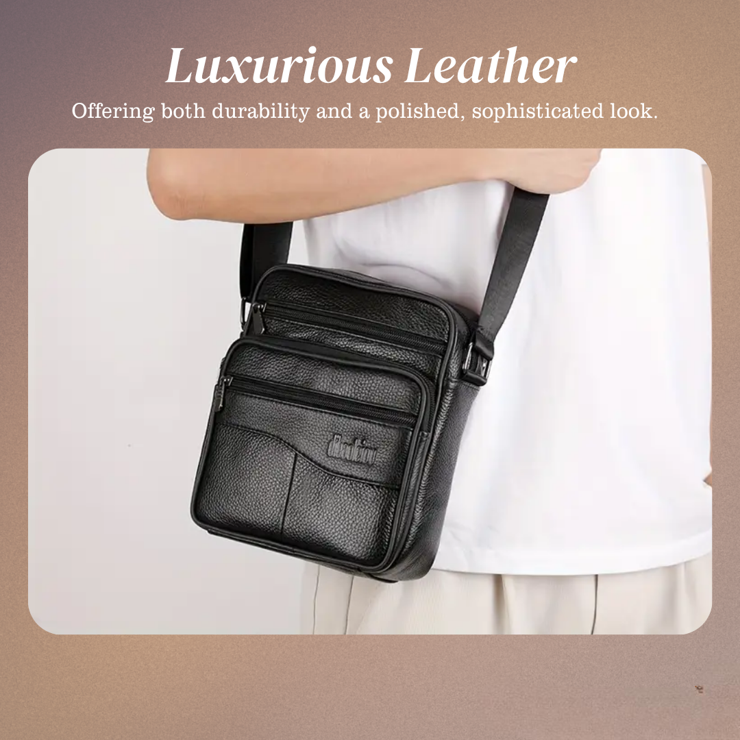 Carter - Men's Leather Versatile Shoulder Bag