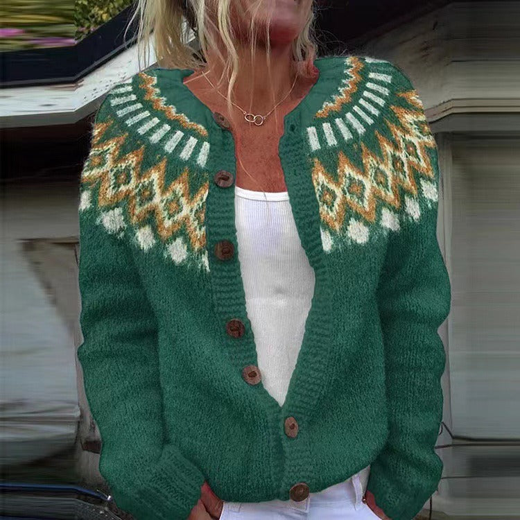 Natalia | Vintage-Inspired Island Cardigan