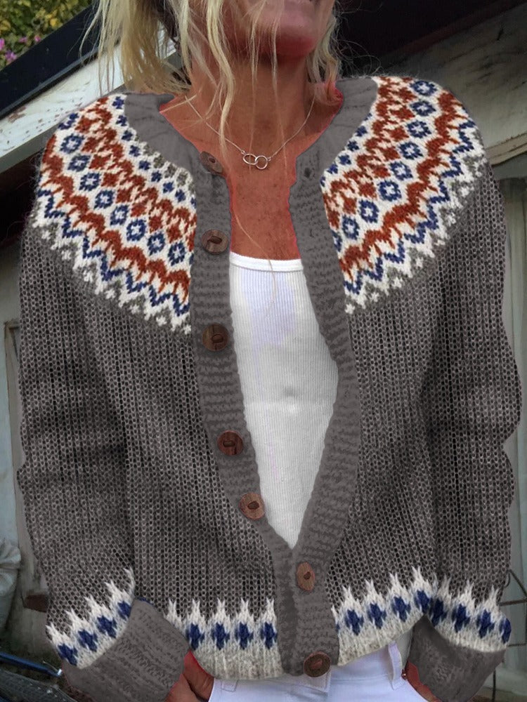 Gabriella | Vintage-Inspired Icelandic Knit Sweater