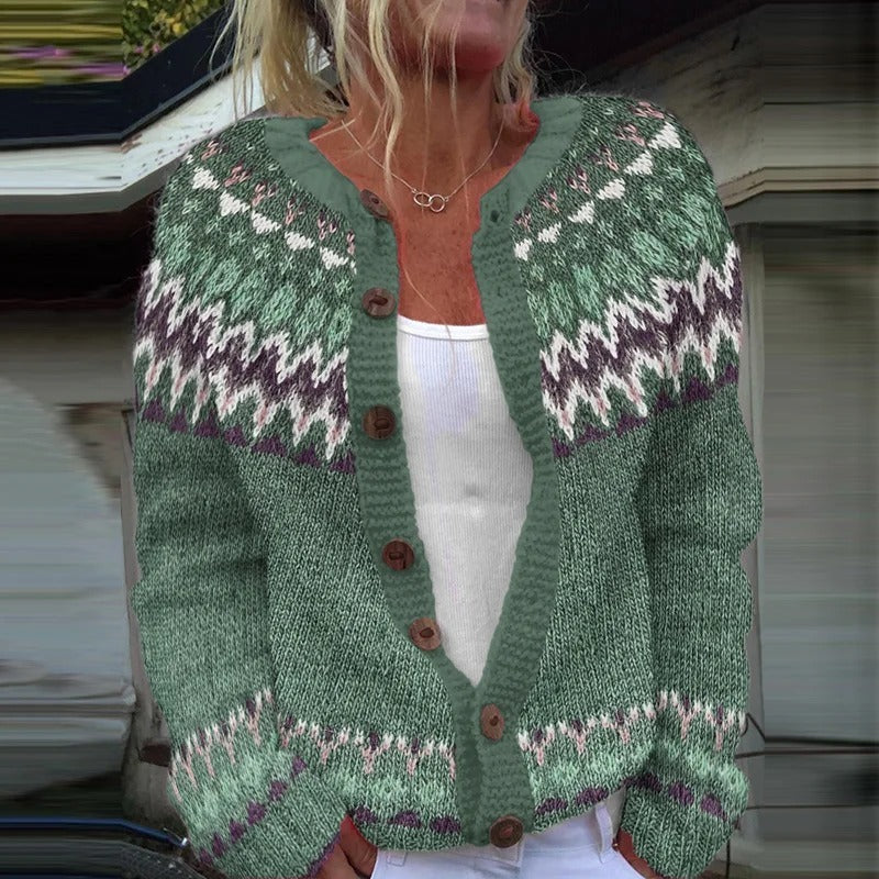 Delilah | Retro Knit Cardigan