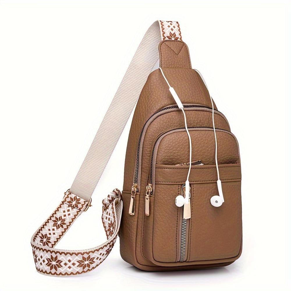 Vintage Hazel Chest Crossbody Bag