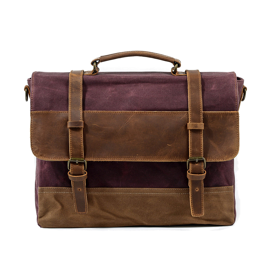 Jack - Waterproof Waxed Canvas Messenger Bag