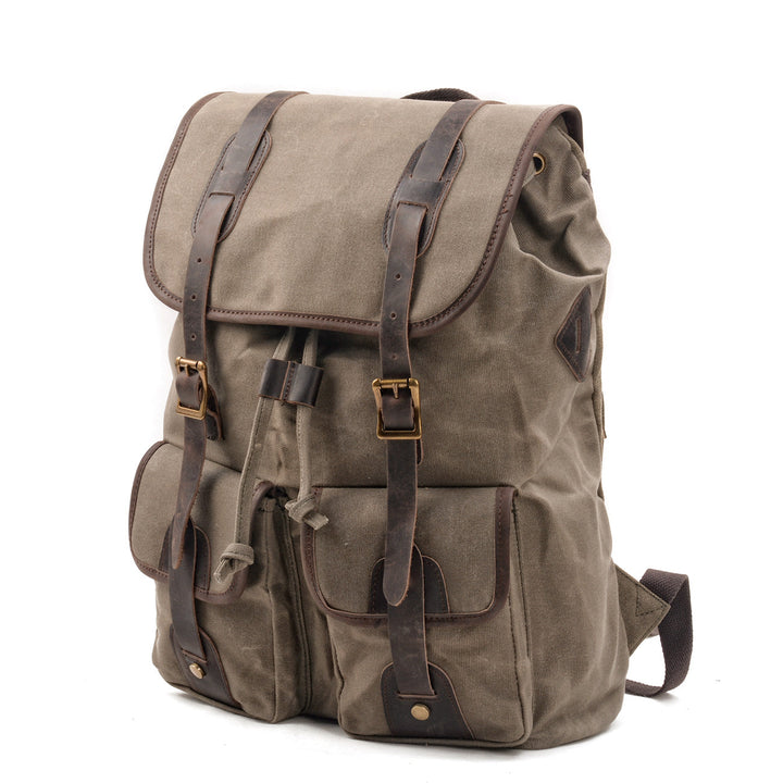Marcus - Rugged Canvas Travel Backpack