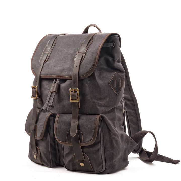 Marcus - Rugged Canvas Travel Backpack