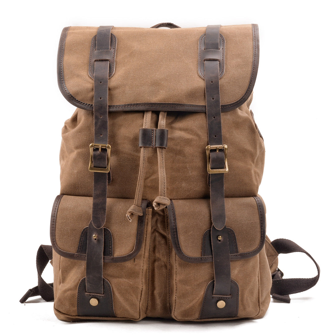 Marcus - Rugged Canvas Travel Backpack