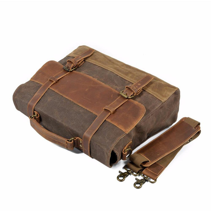 Jack - Waterproof Waxed Canvas Messenger Bag