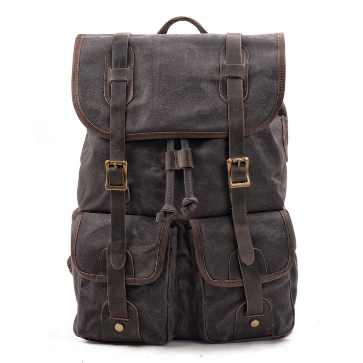 Marcus - Rugged Canvas Travel Backpack