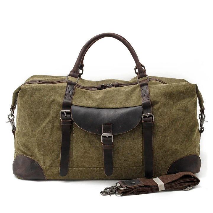 Thomas - Sturdy Large Canvas Travel Duffel Bag