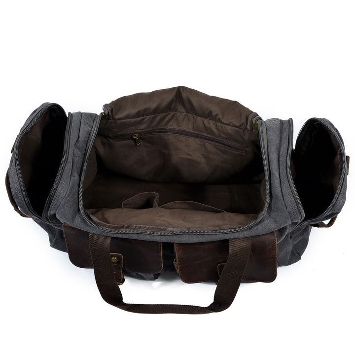David - Men's Canvas and Leather Duffle Bags